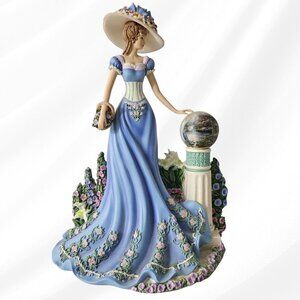 2/$50 Thomas Kinkade Garden of Prayer Figurine #1678A- Hamilton Collection
